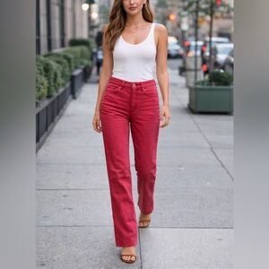 🌟TORY BURCH Red/Pinkish Pants ❤️